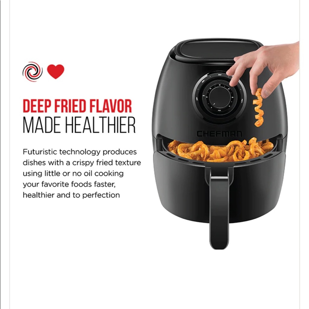 Chefman TurboFry Air Fryer 3.5 Qt.